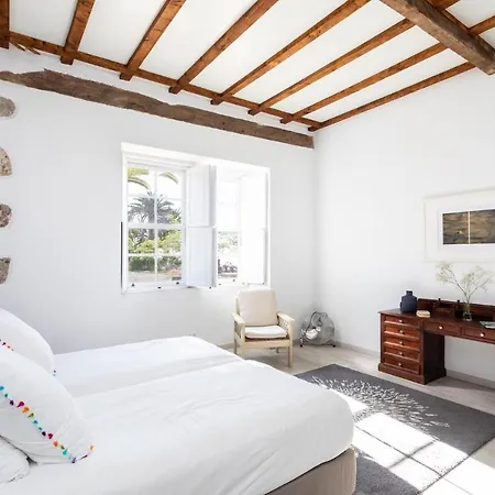 Willa Detached With Garden, Heated And Private Pool, Sea View, Parking Free Tijoco de Abajo